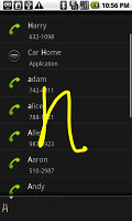 Google Gesture Search for Android
