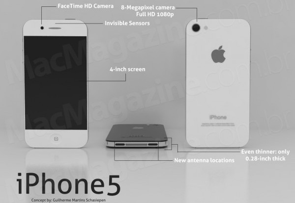 gsmarena 001 iPhone 5 mockups summarize rumors, look real hot