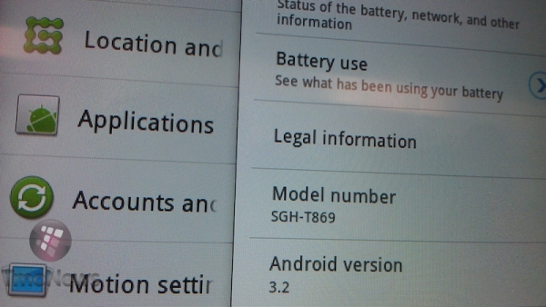 gsmarena 002 Samsung Galaxy Tab Plus images leak, runs Honeycomb on a 7 inch display