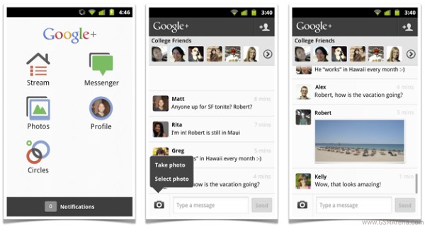 gsmarena 004 Google+ enters beta with a bunch of new features, lets you sign up without invitation