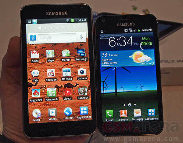 gsmarena 001 Samsung Galaxy Player 4.0 and Galaxy Player 5.0 hands on