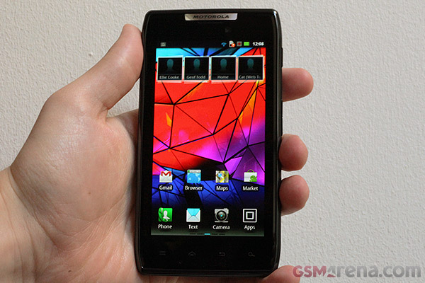 Motorola RAZR XT910 Home Screen