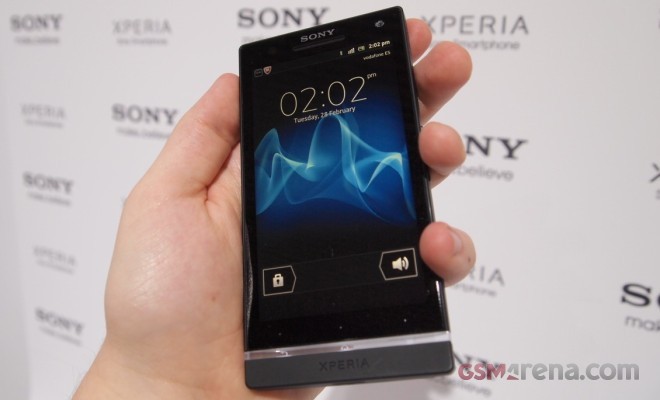 The new Sony Xperia S