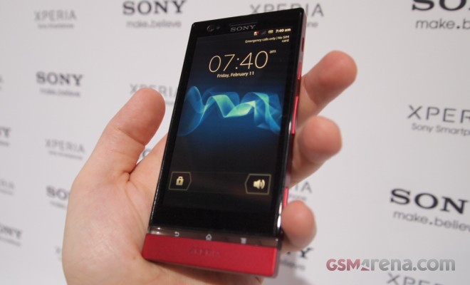 The new Sony Xperia P