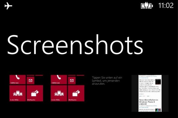 Windows Phone 8 emulator confirms rumored built-in screenshot feature