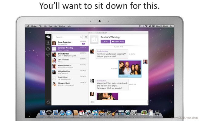 viber for mac 10.5