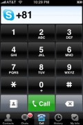 Skype for Apple iPhone 3G