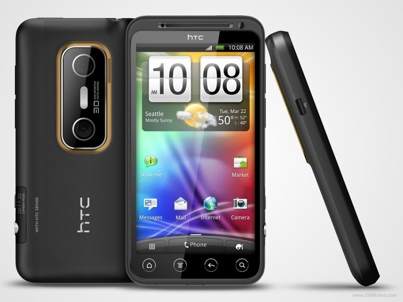 Harga HTC EVO 3D indonesia, kelemahan kekurangan dan kelebihan handphone HTC EVO 3D, ponsel layar sentuh Android 2.3 Gingerbread Dual-Core prosessor