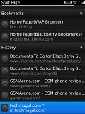 blackberry torch browser
