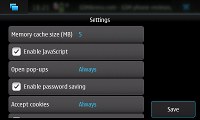 MicroB on Nokia N900