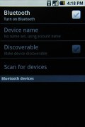 Samsung I7500 Galaxy screenshot