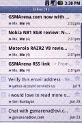 Samsung I7500 Galaxy screenshot