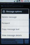 Samsung I7500 Galaxy screenshot