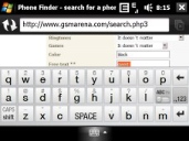 HTC Touch Diamond screenshot