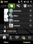 HTC Touch Diamond screenshot