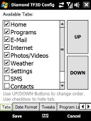 HTC Touch Diamond screenshot