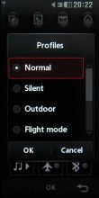 LG KF700 screenshot