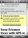 LG KS20 screenshots
