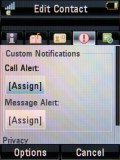 Screenshots of Motorola RAZR2 V8