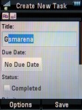 Screenshots of Motorola RAZR2 V8