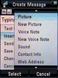 Screenshots of Motorola RAZR2 V8