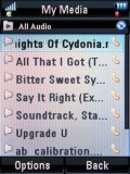 Screenshots of Motorola RAZR2 V8