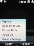 Screenshots of Motorola RAZR2 V8