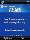 Screenshots of Motorola RAZR2 V8