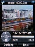 Screenshots of Motorola RAZR2 V8