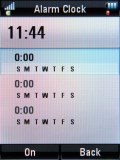 Screenshots of Motorola RAZR2 V8