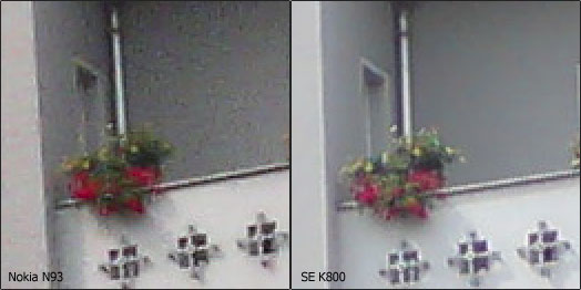 Noise: Nokia N93 vs Sony Ericsson K800