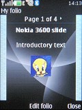 Nokia 3600 slide