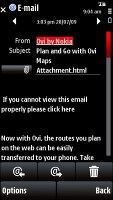 Nokia X6 screenshot