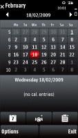 Nokia X6 screen shot
