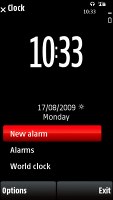 Nokia X6 screen shot