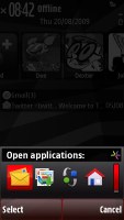 Nokia X6 screenshot