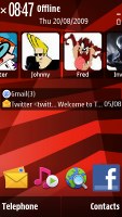 Nokia X6 screenshot