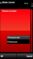 Nokia X6 screenshot
