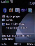 Screenshots of Nokia 6500 slide