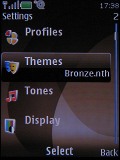Screenshots of Nokia 6500 slide