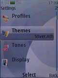 Screenshots of Nokia 6500 slide