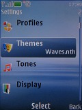 Screenshots of Nokia 6500 slide