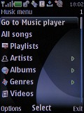 Screenshots of Nokia 6500 slide