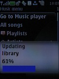 Screenshots of Nokia 6500 slide
