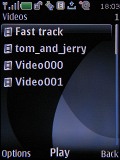 Screenshots of Nokia 6500 slide