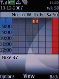 Screenshots of Nokia 6500 slide