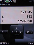 Screenshots of Nokia 6500 slide