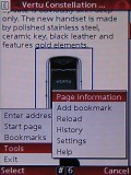 Screenshots of Nokia 6500 slide