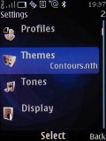 Screenshots of Nokia 8800 Arte interface