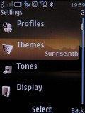 Screenshots of Nokia 8800 Arte interface